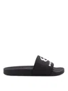 Balenciaga Rubber Slide Sandals For The Pool Men