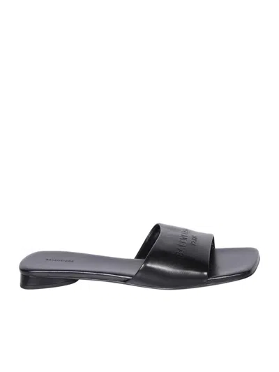 Balenciaga Sandals In Black