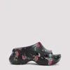 Balenciaga Floral Pattern Rubber Pool Slide Sandals