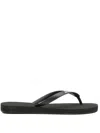 Balenciaga Women Thong Sandals In Black