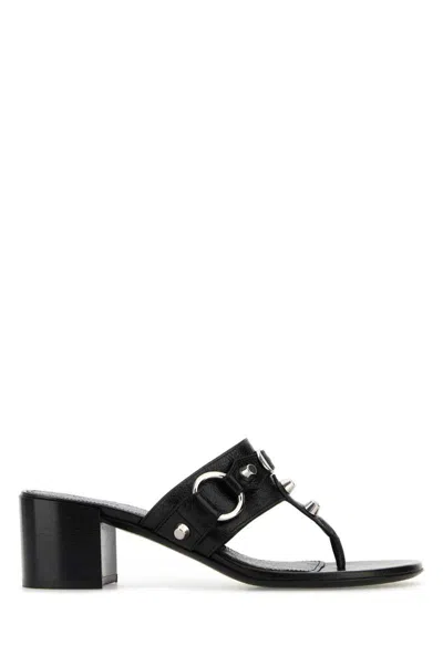 Balenciaga Sandals In Black