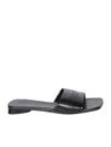 Balenciaga Dutyfree Sandal Flats In Black