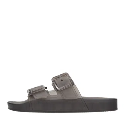 Balenciaga Sandals Black In Nero Neri E Grigi