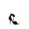 Balenciaga Cagole Leather Sandals Embossed Design