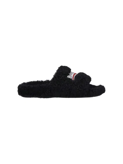 BALENCIAGA SANDALS "FURRY"