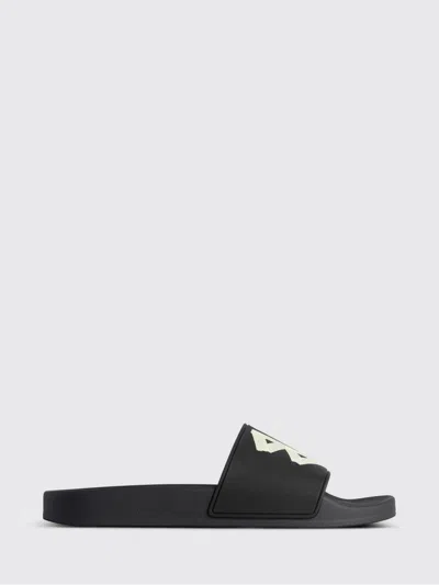 Balenciaga Sandals Men  In Black