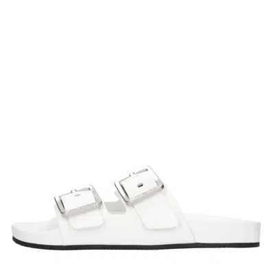Balenciaga Sandals White In Bianco Chiari E Naturali