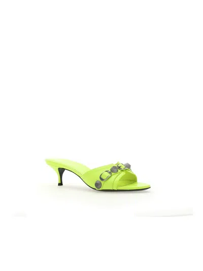 Balenciaga Sandals In Green