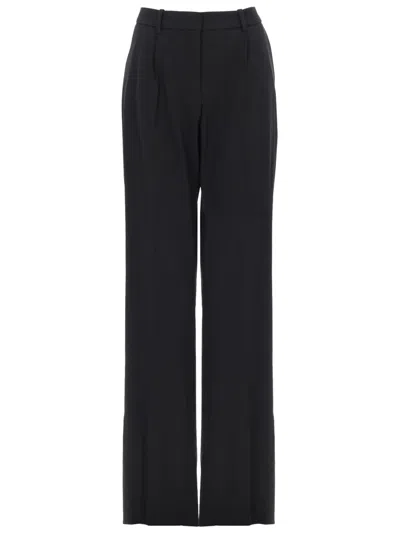 Balenciaga Sartorial Wool-blend Tailored Pants In Black