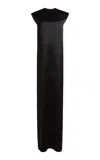 Balenciaga Satin Maxi Dress