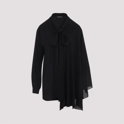 BALENCIAGA BALENCIAGA SCARF BLOUSE 36