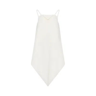 Pre-owned Balenciaga Scarf Top 'ivory' | Cream | Women's Size Onesize In White