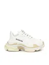 Balenciaga Triple S Low-top Sneakers With Chunky Maxi Sole In White