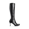Balenciaga X Scholl Leather Knee-high Boots In Black