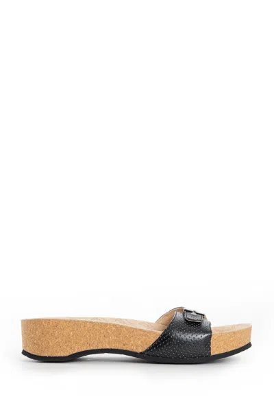 Balenciaga Scholl Collaboration 40mm Sandals In Black