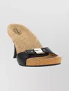 Balenciaga Scholl Collaboration Sandals Buckle Detail In Multi