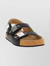 Balenciaga Scholl Collaboration Sandals Cork Sole In Black