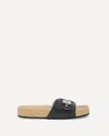 Balenciaga Scholl Flat Sandals In Multi
