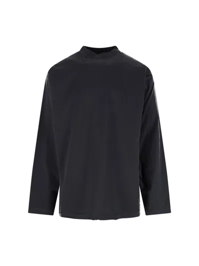 Balenciaga 'security Tape' T-shirt In Black  