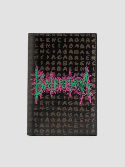Balenciaga Select Passport Holder In Multi