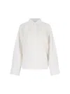 Balenciaga White Poplin Shirt In White