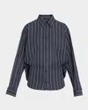 Balenciaga Semi-fitted Striped Button-down Shirt