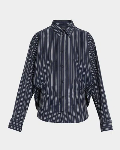 Balenciaga Semi-fitted Striped Button-down Shirt