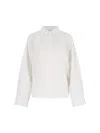 Balenciaga White Poplin Shirt In White