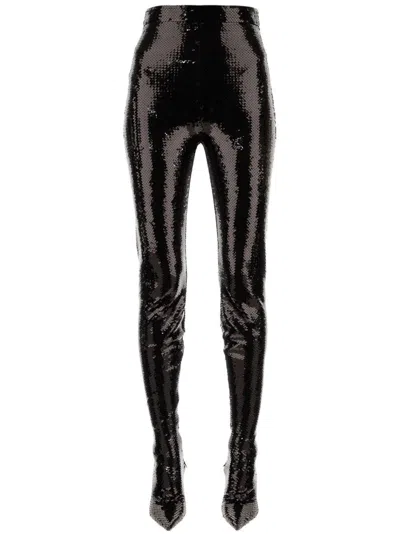 BALENCIAGA SEQUINNED PANTABOOTS