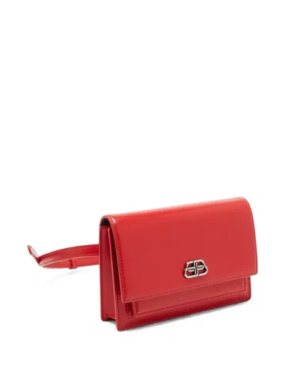 Pre-owned Balenciaga Sharp Bb Belt Bag In Red