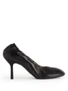 Balenciaga Shibuya 80 Pumps In Shiny Soft Leather Shoes In Black