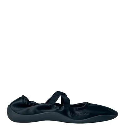Balenciaga Shibuya Flat L005 Sandals For Women In Black