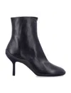 Balenciaga Stivaletti Shibuya 80 In Pelle Nera   Donna In Black