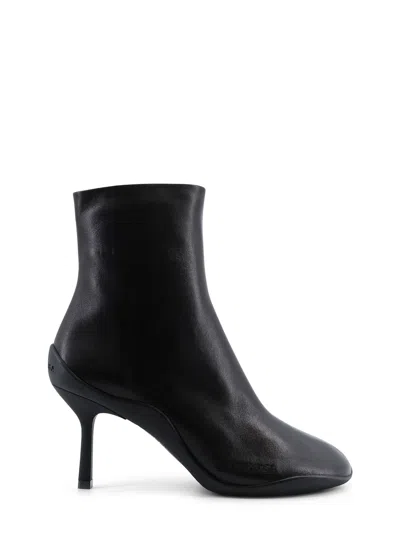 Balenciaga Women Shibuya Leather Boots In Black