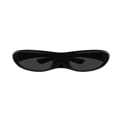 Pre-owned Balenciaga Shield Sunglasses 'shiny Black' | Women's Size Onesize