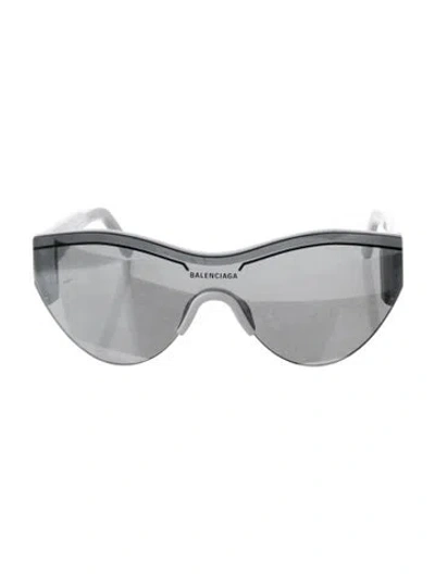 Pre-owned Balenciaga Shield Tinted Sunglasses In Multi