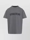 Balenciaga Graphic Text Grey T-shirt With Relaxed Fit