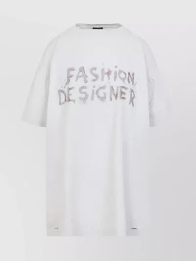 Balenciaga Shifted Graphic Print T-shirt