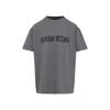 Balenciaga Graphic Text Grey T-shirt With Relaxed Fit