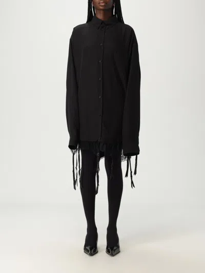 BALENCIAGA SHIRT BALENCIAGA WOMAN COLOR BLACK,H05565002