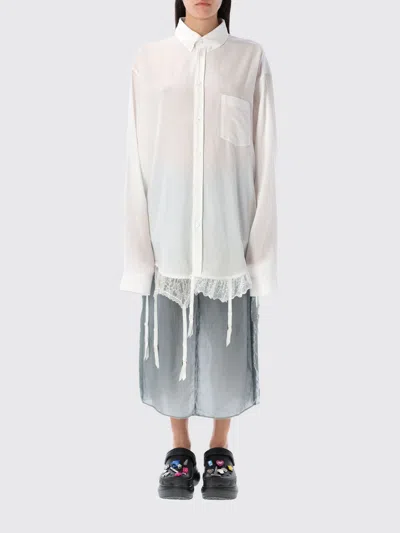 BALENCIAGA SHIRT BALENCIAGA WOMAN COLOR WHITE,H05565001