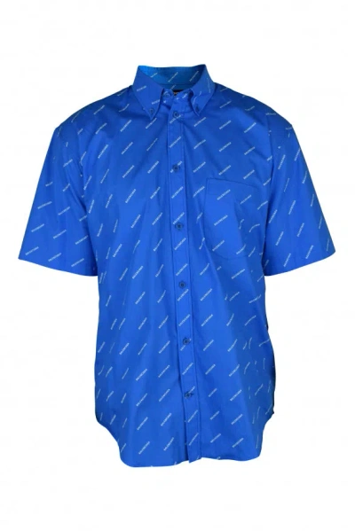 Balenciaga Shirt In Blue