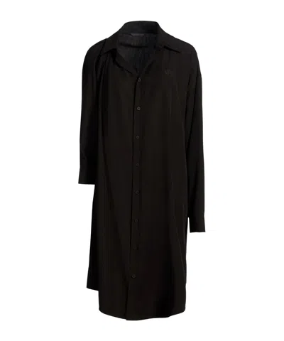 Balenciaga Shirt Dresses In Brown