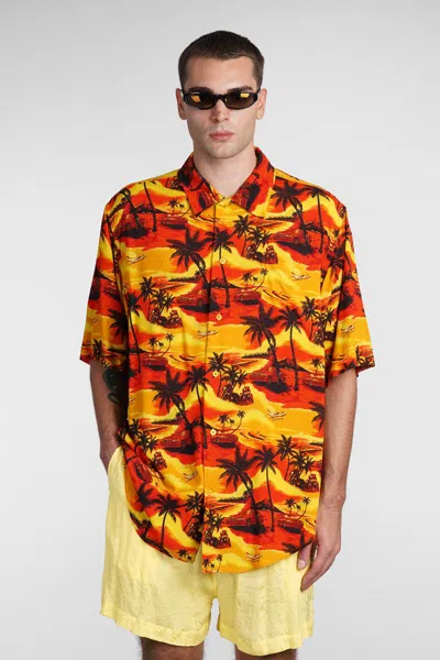 Balenciaga Shirt In Orange