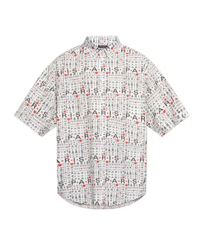 Balenciaga Shirt With Pockets In White