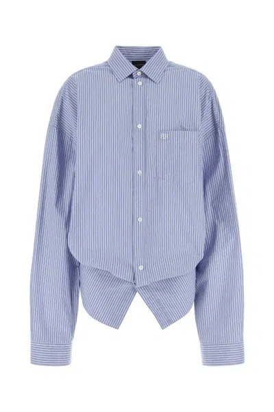 Balenciaga Shirts In Blue