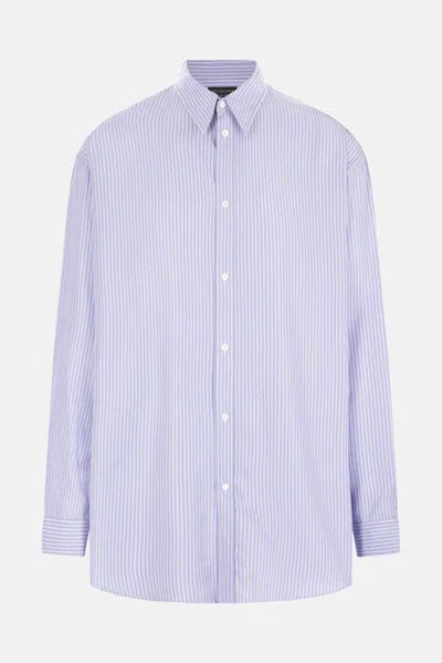Balenciaga Fluid Shirt In Blue