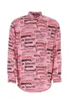 Balenciaga Printed Viscose Oversize Shirt