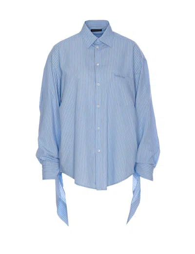 Balenciaga Shirts In Blue