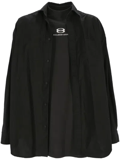 Balenciaga Shirts In Black
